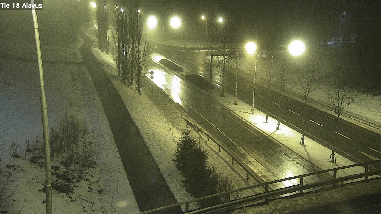 Weather Camera Image Road 18 Alavus, Alavus, Etelä-Pohjanmaa