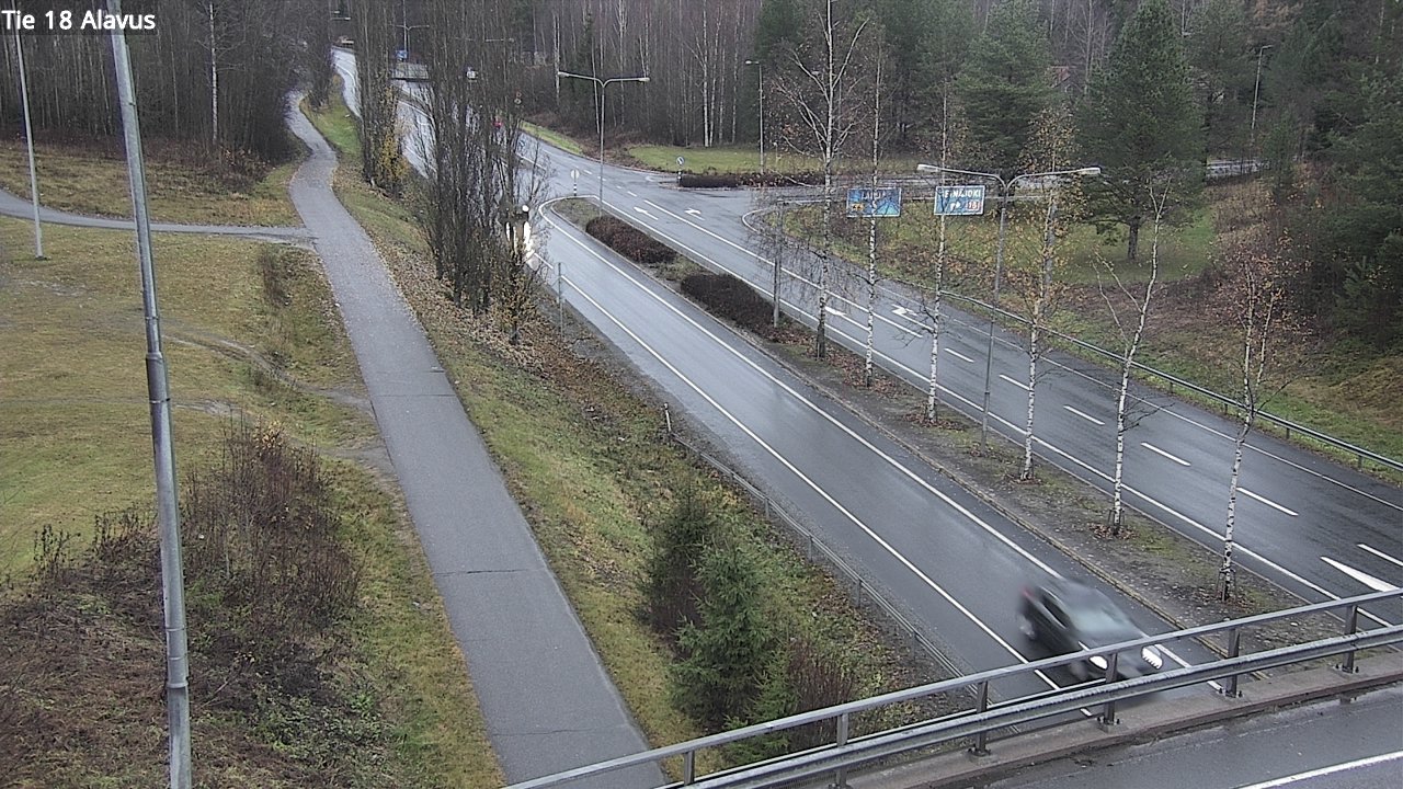 Weather Camera Image Väg 18 Alavo, Alavus, Etelä-Pohjanmaa