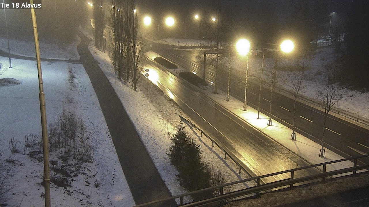 Weather Camera Image Road 18 Alavus, Alavus, Etelä-Pohjanmaa