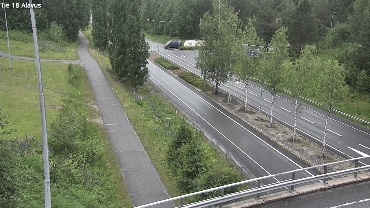 Weather Camera Image Road 18 Alavus, Alavus, Etelä-Pohjanmaa