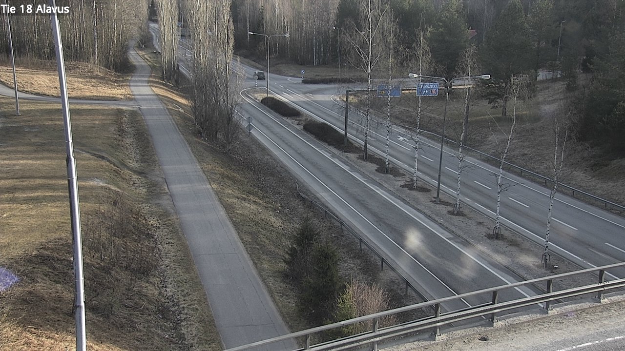 Weather Camera Image Road 18 Alavus, Alavus, Etelä-Pohjanmaa