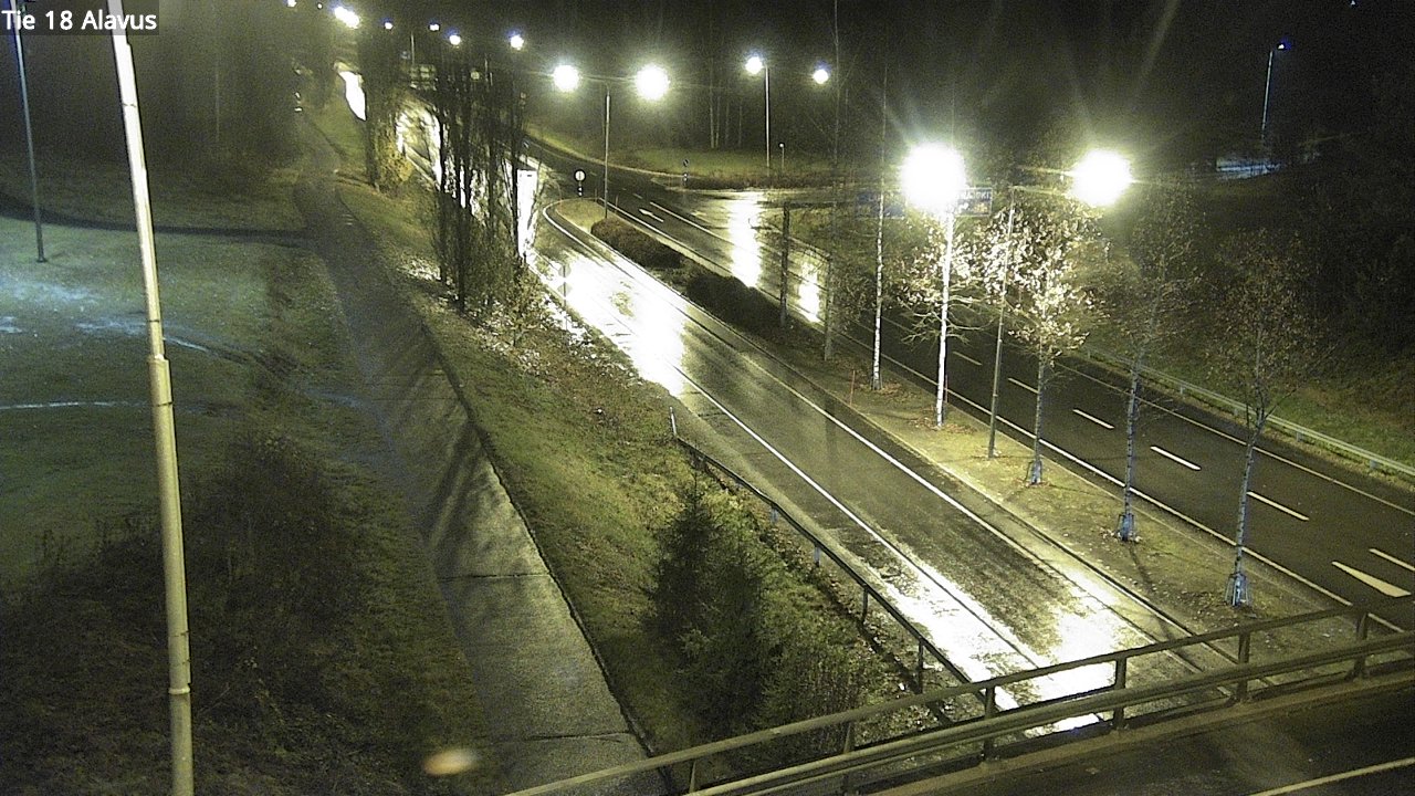 Weather Camera Image Väg 18 Alavo, Alavus, Etelä-Pohjanmaa