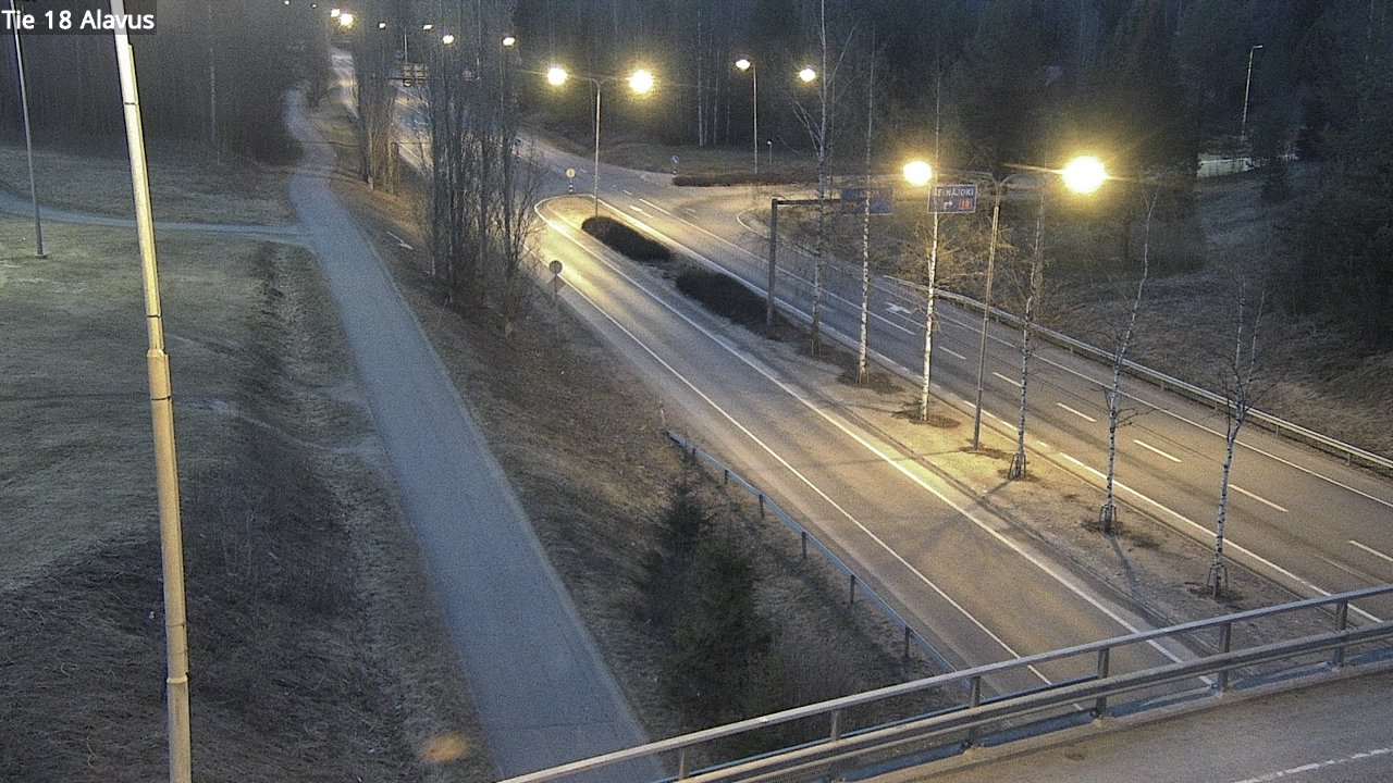 Weather Camera Image Road 18 Alavus, Alavus, Etelä-Pohjanmaa
