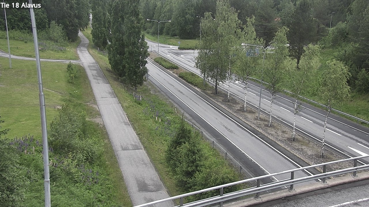 Weather Camera Image Road 18 Alavus, Alavus, Etelä-Pohjanmaa