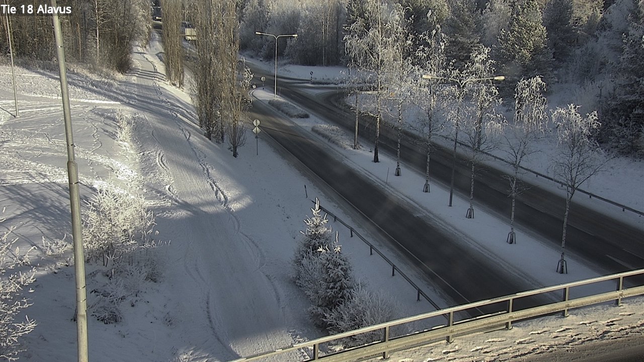 Weather Camera Image Väg 18 Alavo, Alavus, Etelä-Pohjanmaa