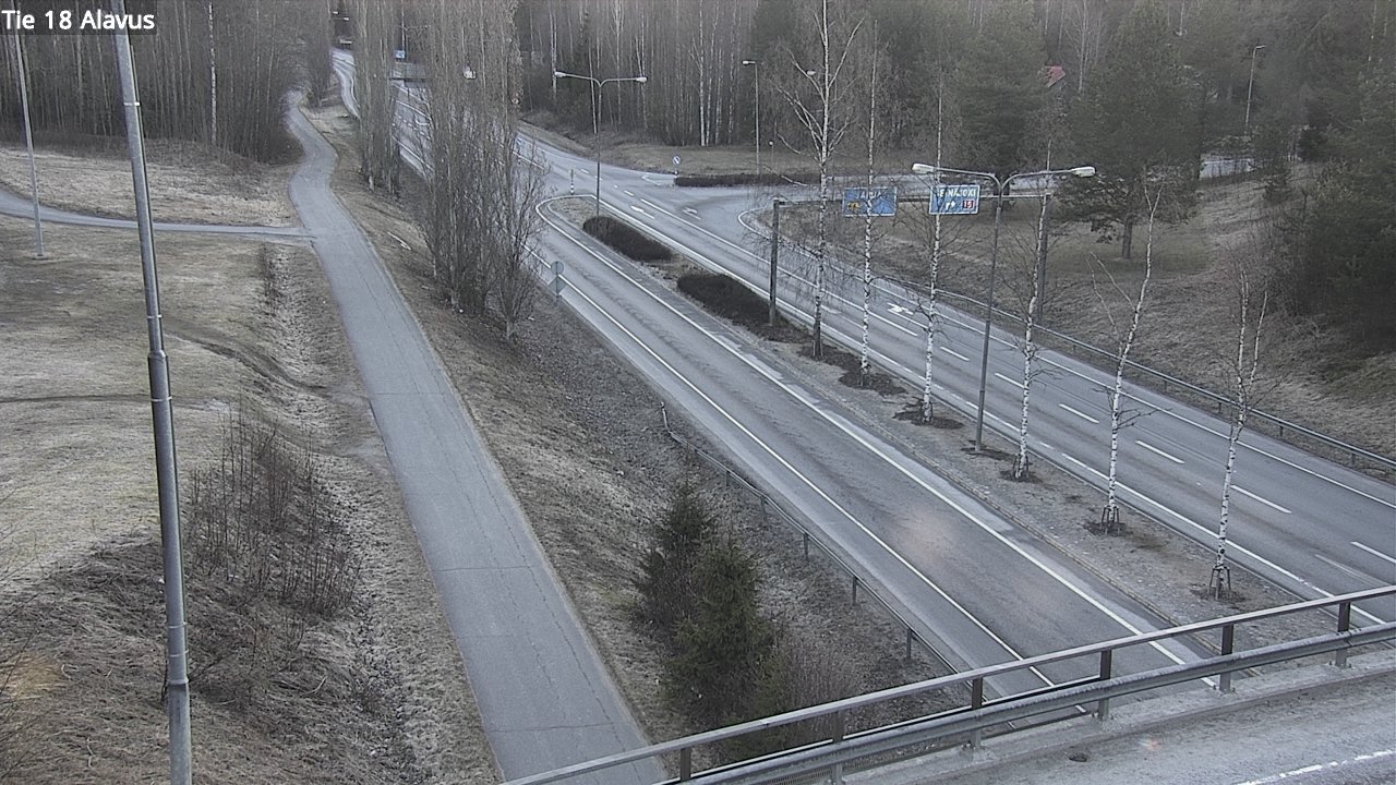 Weather Camera Image Road 18 Alavus, Alavus, Etelä-Pohjanmaa