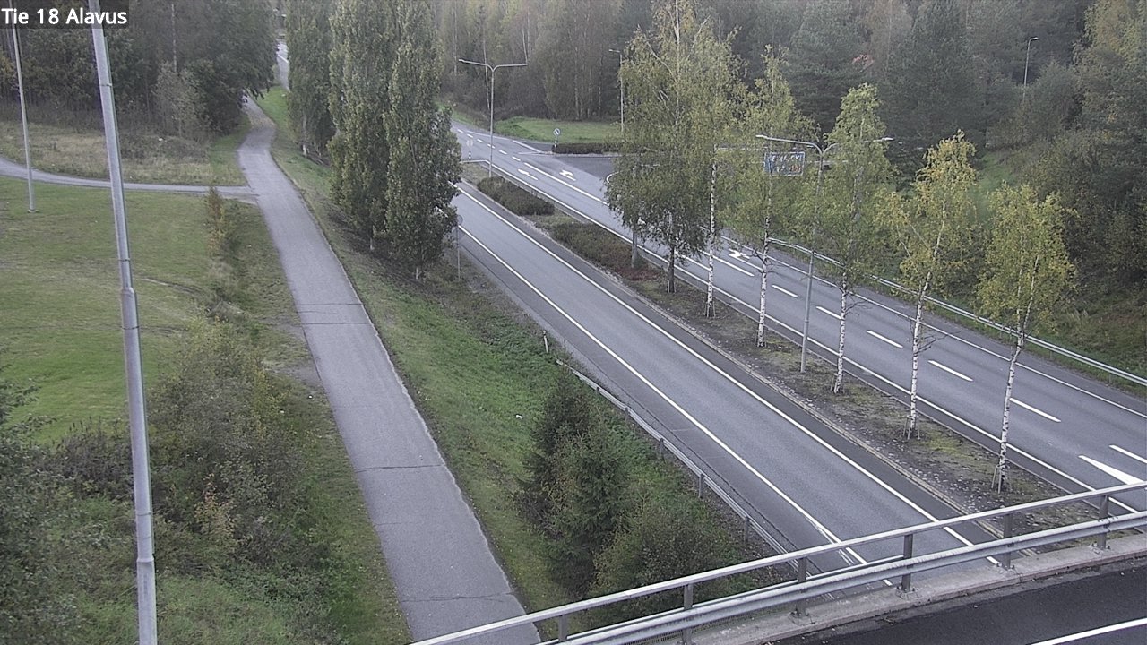 Weather Camera Image Road 18 Alavus, Alavus, Etelä-Pohjanmaa
