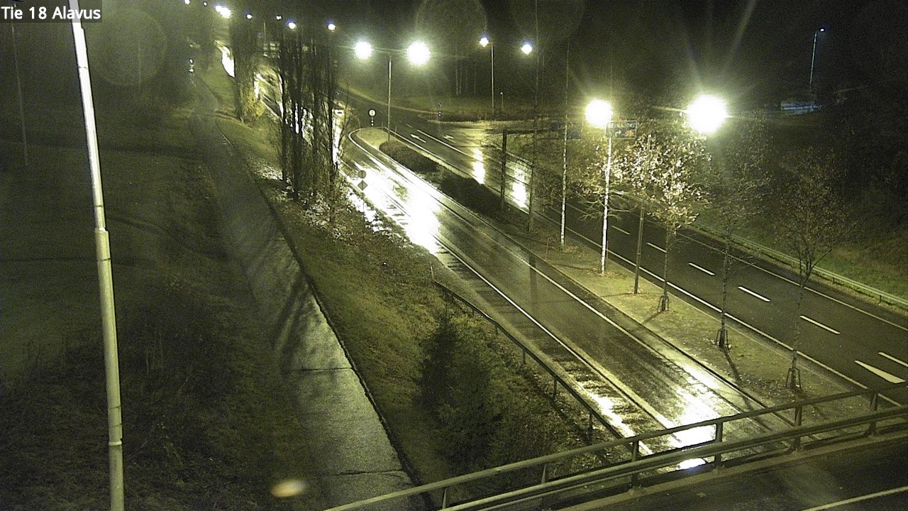 Weather Camera Image Väg 18 Alavo, Alavus, Etelä-Pohjanmaa