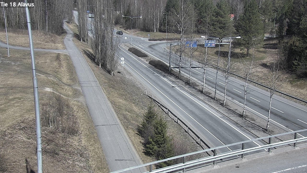 Weather Camera Image Road 18 Alavus, Alavus, Etelä-Pohjanmaa