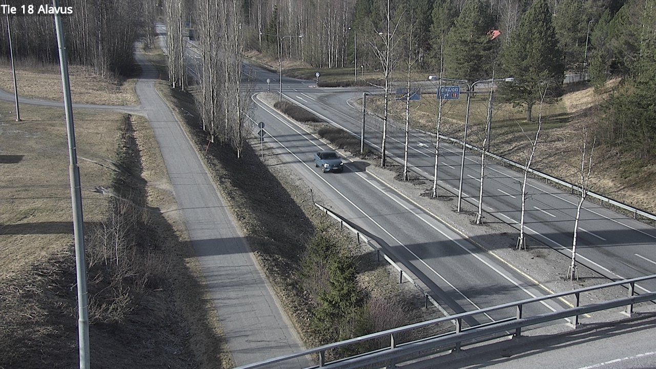 Weather Camera Image Road 18 Alavus, Alavus, Etelä-Pohjanmaa