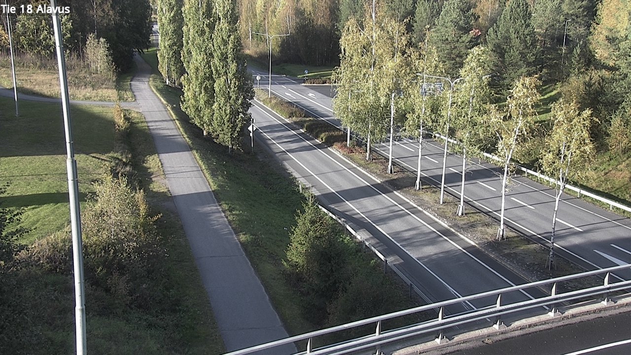 Weather Camera Image Väg 18 Alavo, Alavus, Etelä-Pohjanmaa