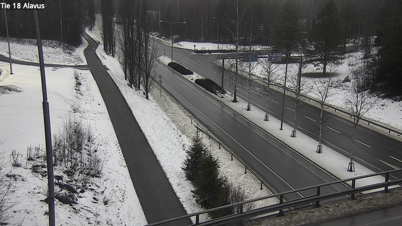 Weather Camera Image Road 18 Alavus, Alavus, Etelä-Pohjanmaa