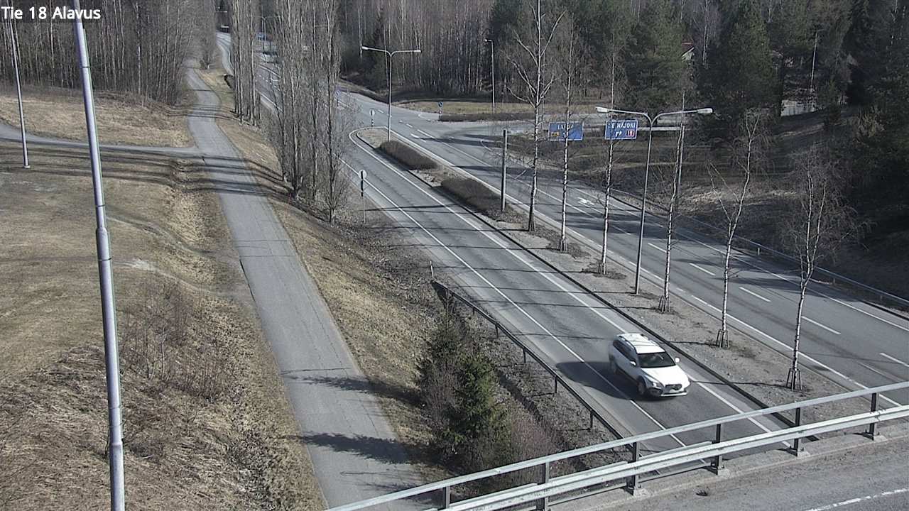 Weather Camera Image Road 18 Alavus, Alavus, Etelä-Pohjanmaa