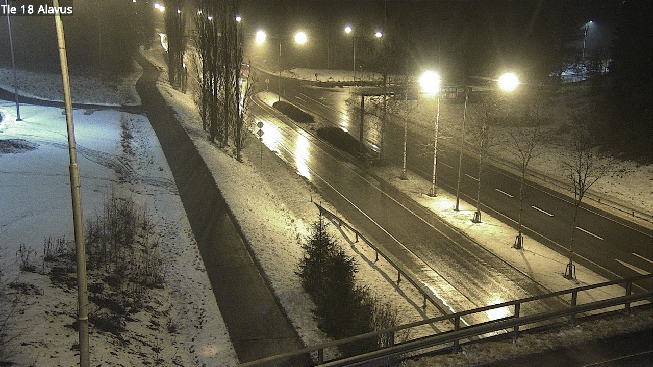 Weather Camera Image Road 18 Alavus, Alavus, Etelä-Pohjanmaa