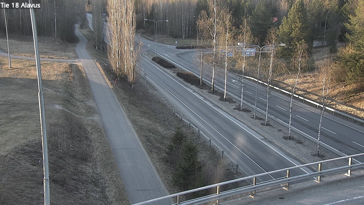 Weather Camera Image Road 18 Alavus, Alavus, Etelä-Pohjanmaa