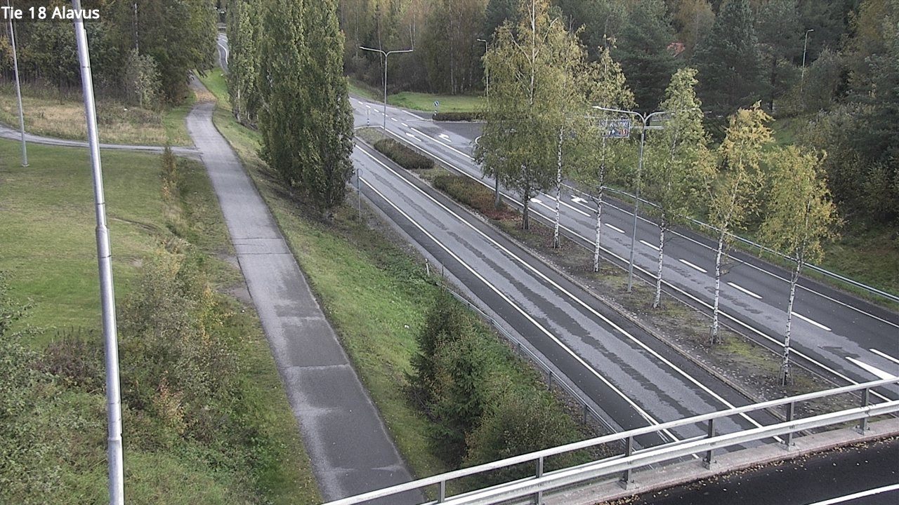 Weather Camera Image Road 18 Alavus, Alavus, Etelä-Pohjanmaa