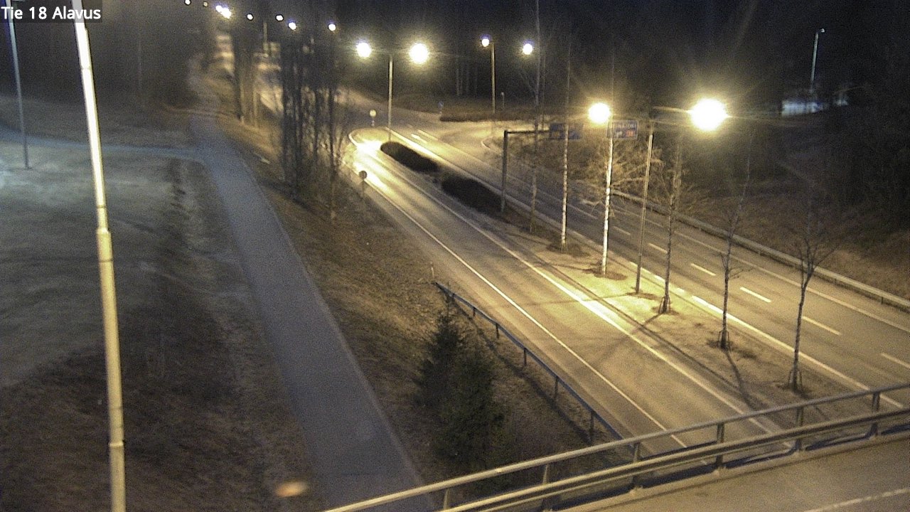 Weather Camera Image Road 18 Alavus, Alavus, Etelä-Pohjanmaa