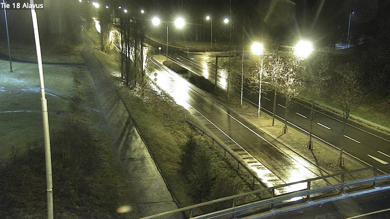 Weather Camera Image Väg 18 Alavo, Alavus, Etelä-Pohjanmaa