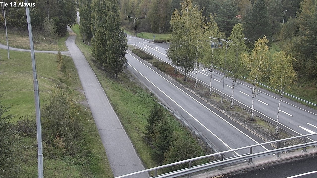 Weather Camera Image Road 18 Alavus, Alavus, Etelä-Pohjanmaa