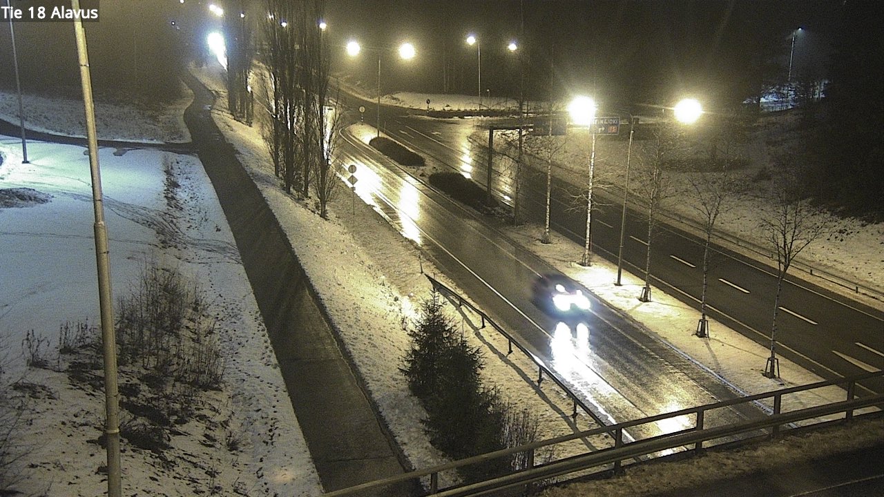 Weather Camera Image Road 18 Alavus, Alavus, Etelä-Pohjanmaa