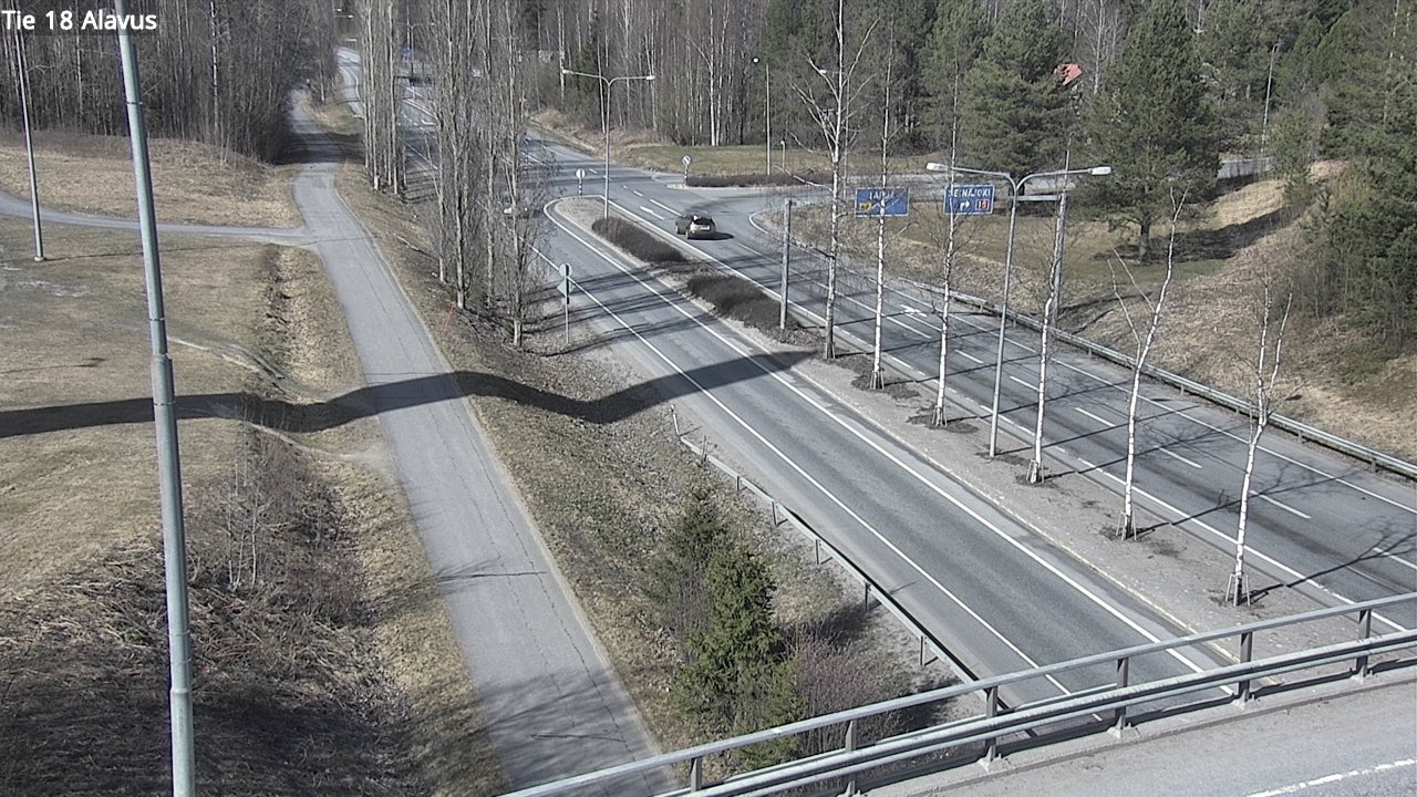 Weather Camera Image Road 18 Alavus, Alavus, Etelä-Pohjanmaa