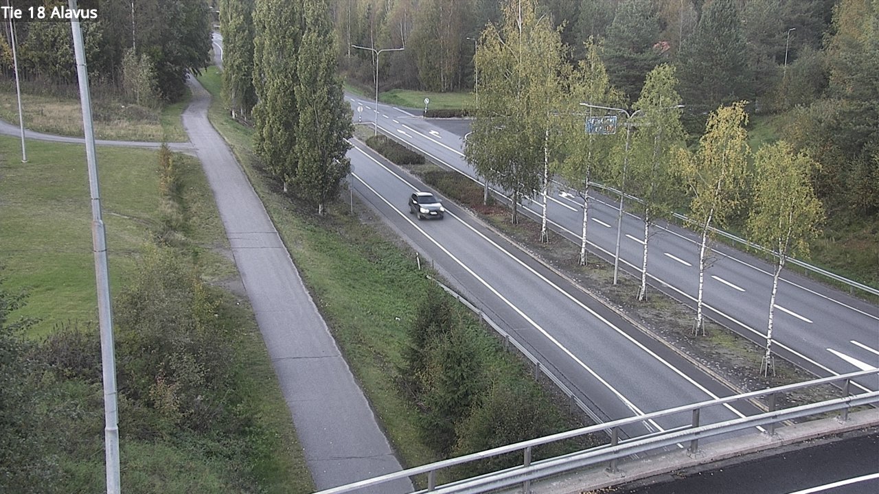 Weather Camera Image Road 18 Alavus, Alavus, Etelä-Pohjanmaa