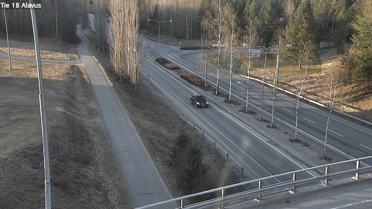 Weather Camera Image Road 18 Alavus, Alavus, Etelä-Pohjanmaa