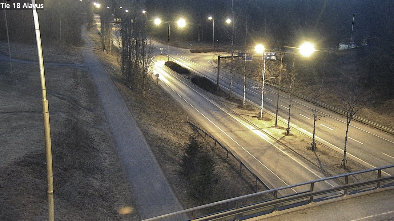 Weather Camera Image Road 18 Alavus, Alavus, Etelä-Pohjanmaa
