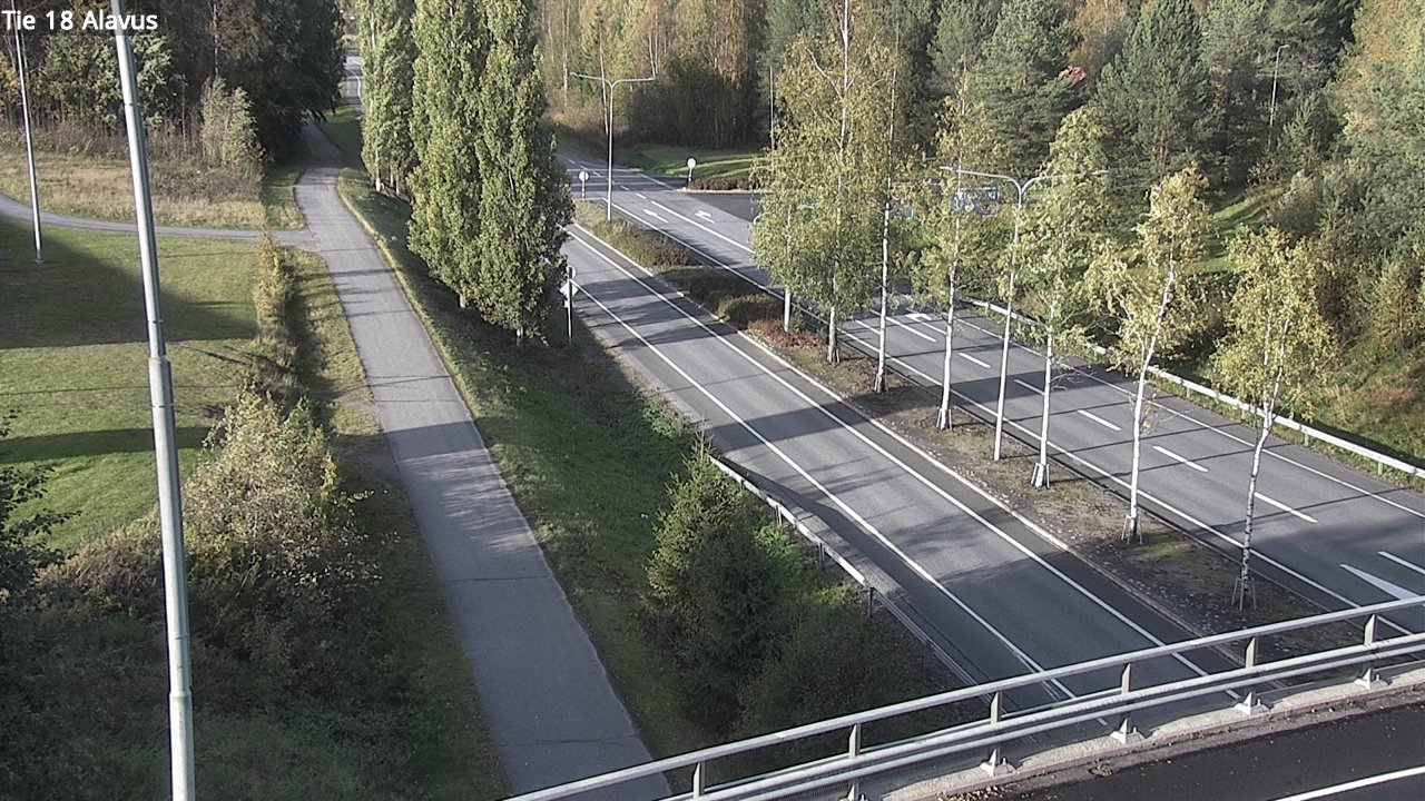 Weather Camera Image Road 18 Alavus, Alavus, Etelä-Pohjanmaa