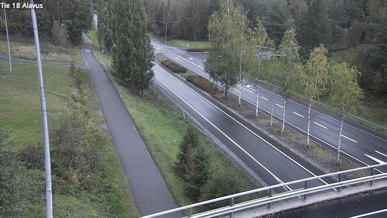 Weather Camera Image Road 18 Alavus, Alavus, Etelä-Pohjanmaa