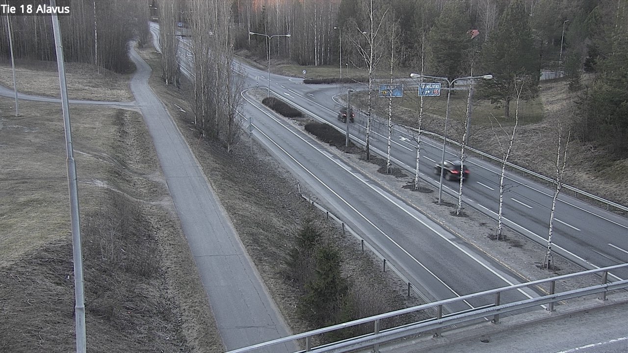 Weather Camera Image Road 18 Alavus, Alavus, Etelä-Pohjanmaa