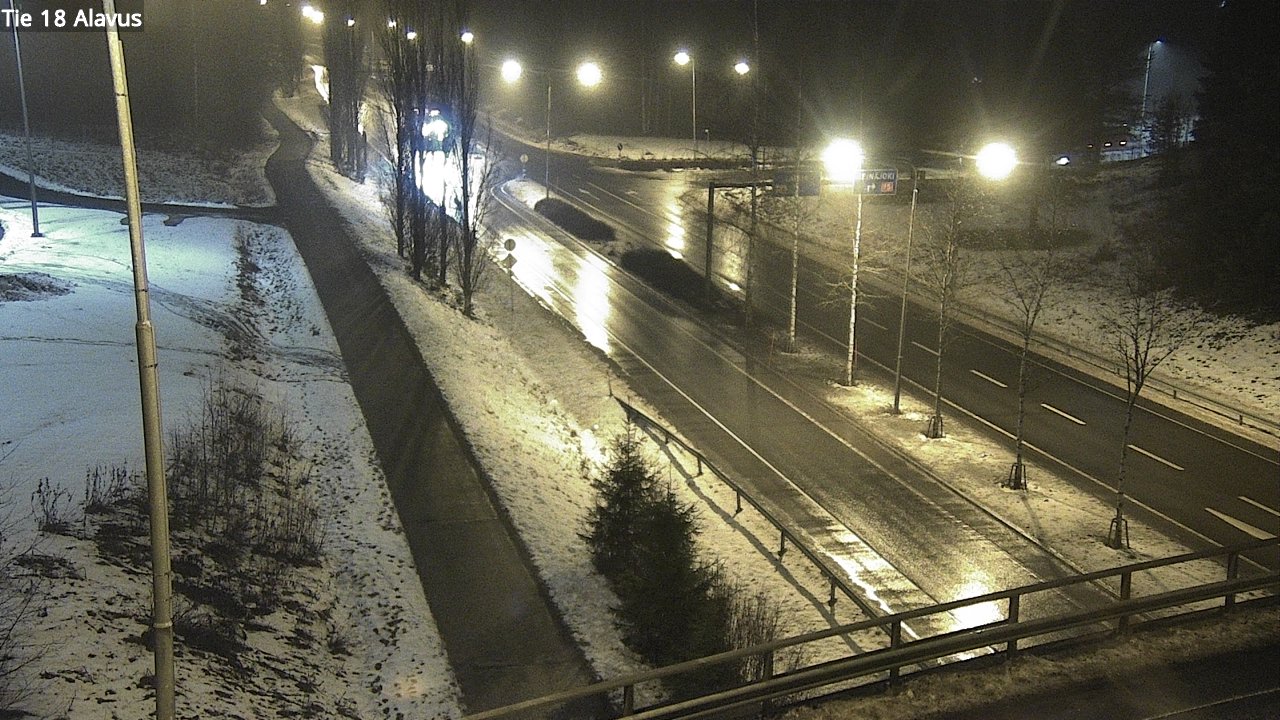 Weather Camera Image Road 18 Alavus, Alavus, Etelä-Pohjanmaa