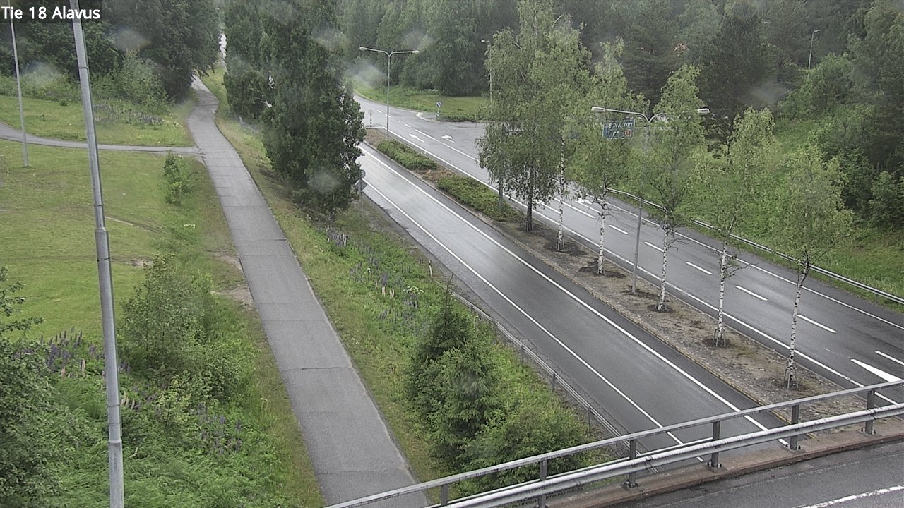 Weather Camera Image Road 18 Alavus, Alavus, Etelä-Pohjanmaa