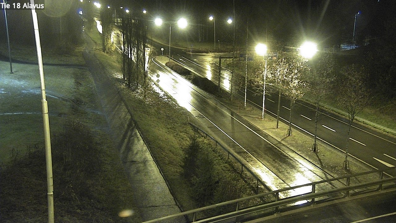 Weather Camera Image Väg 18 Alavo, Alavus, Etelä-Pohjanmaa