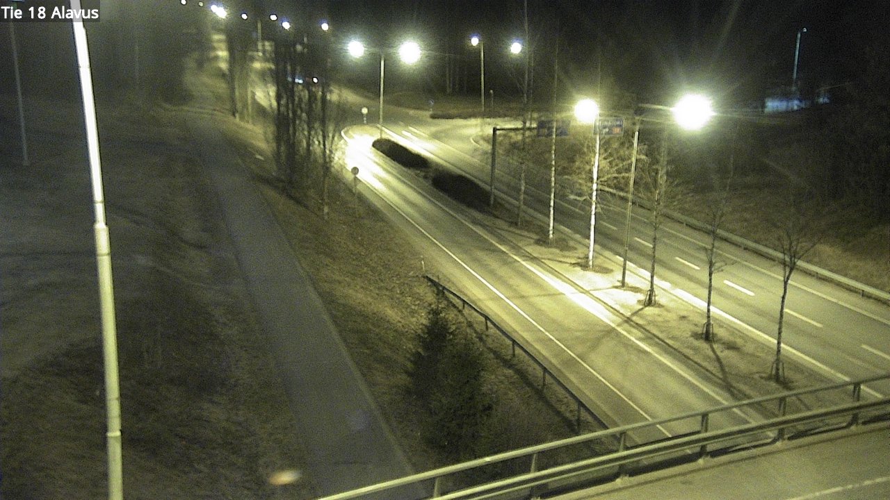 Weather Camera Image Road 18 Alavus, Alavus, Etelä-Pohjanmaa