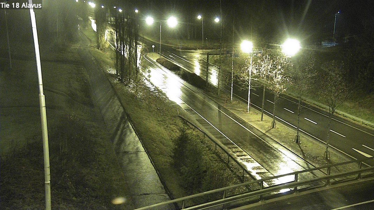 Weather Camera Image Väg 18 Alavo, Alavus, Etelä-Pohjanmaa