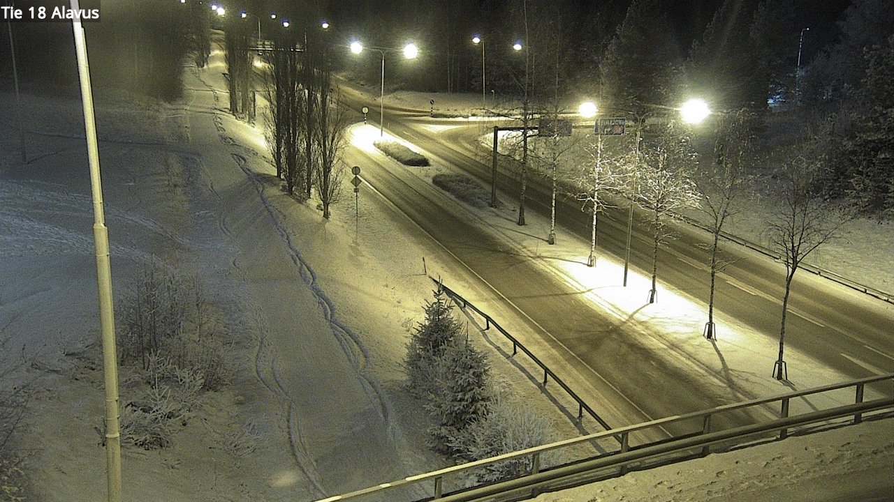 Weather Camera Image Road 18 Alavus, Alavus, Etelä-Pohjanmaa