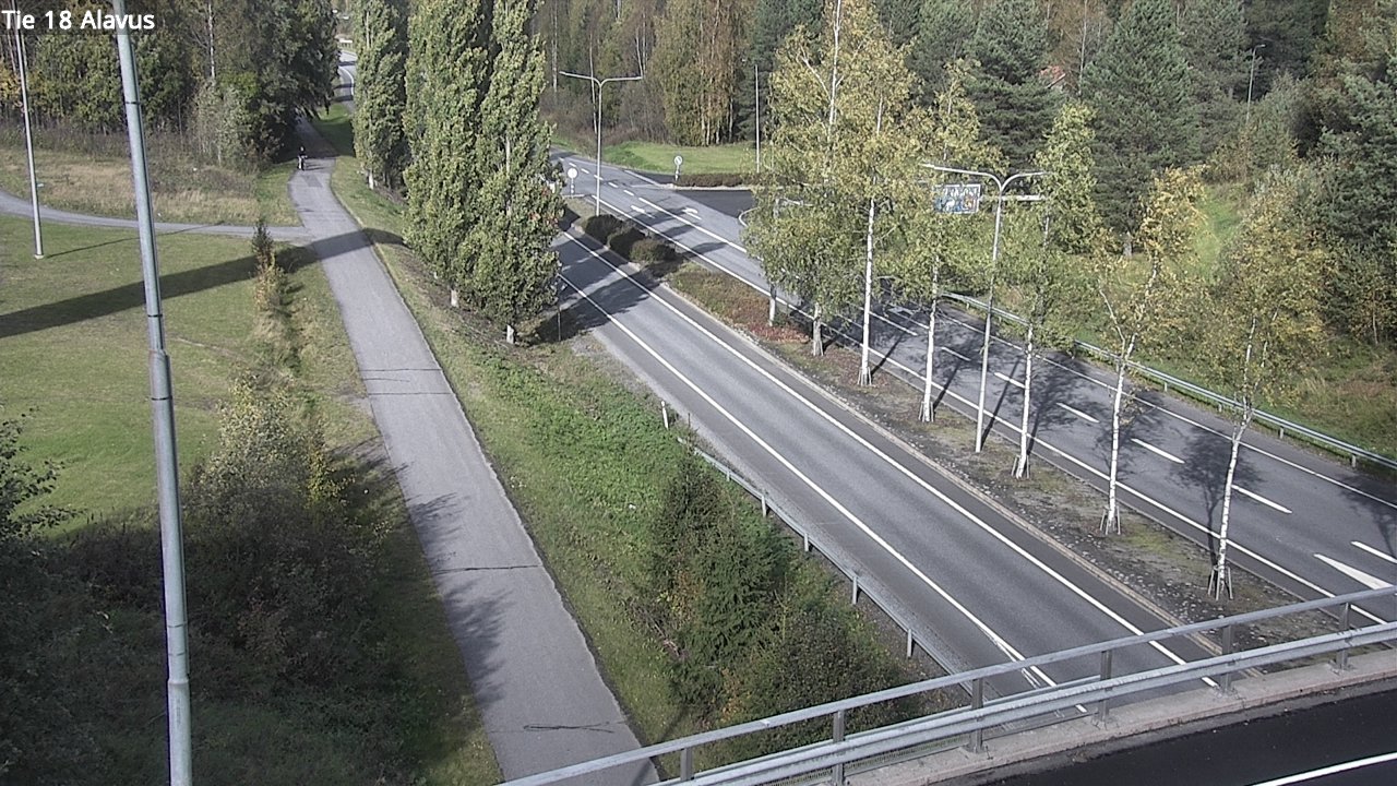 Weather Camera Image Väg 18 Alavo, Alavus, Etelä-Pohjanmaa