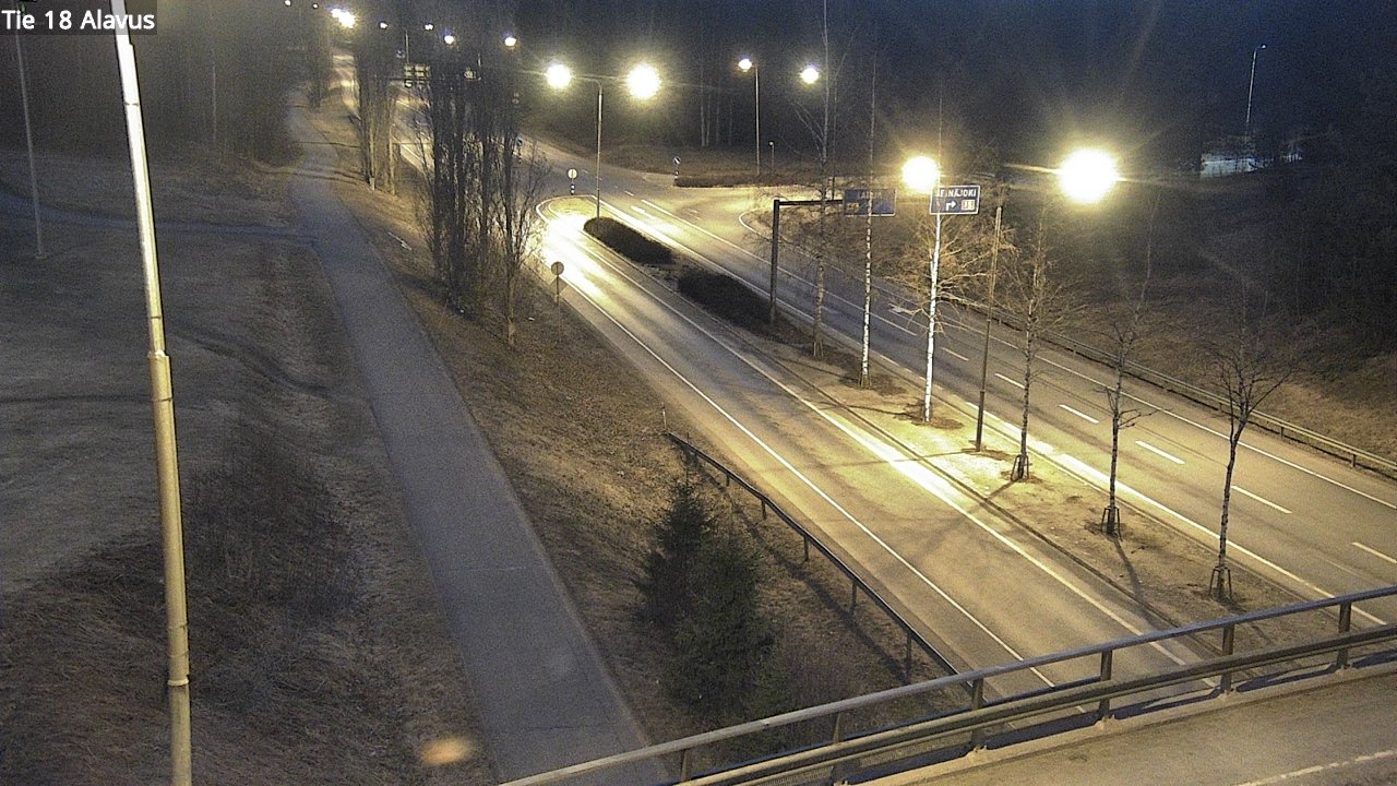 Weather Camera Image Road 18 Alavus, Alavus, Etelä-Pohjanmaa