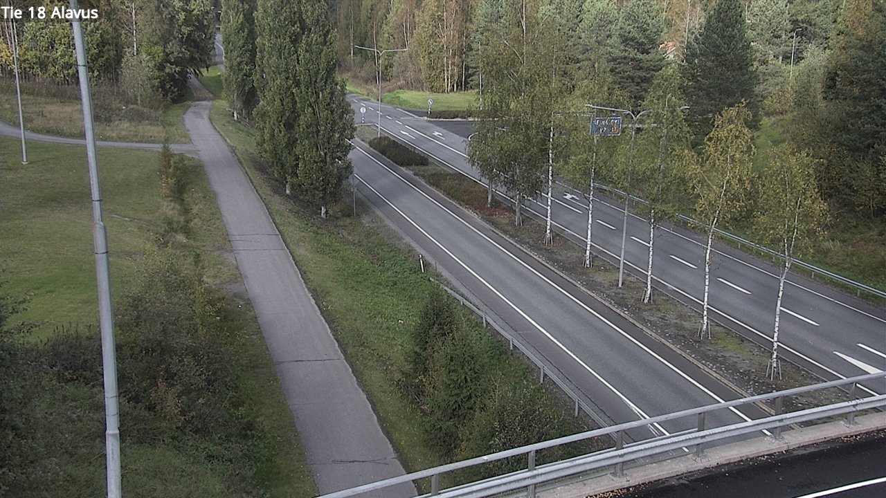 Weather Camera Image Road 18 Alavus, Alavus, Etelä-Pohjanmaa