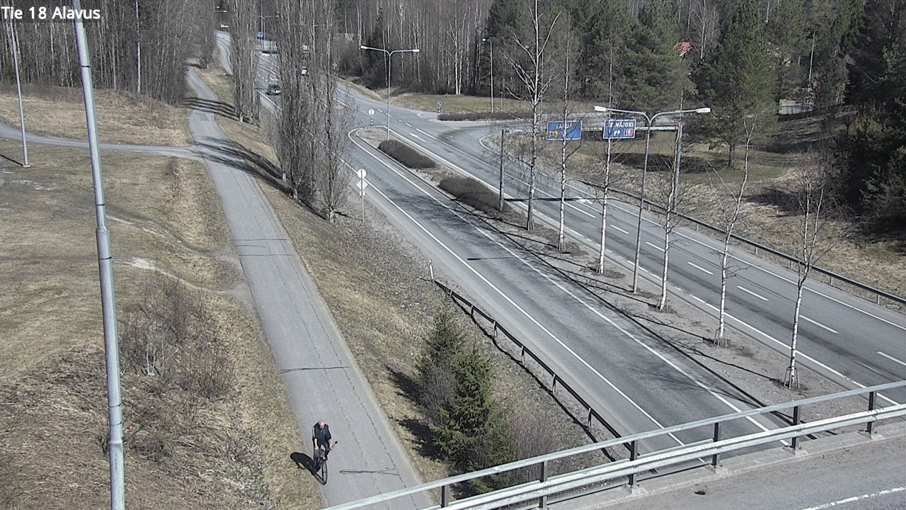Weather Camera Image Road 18 Alavus, Alavus, Etelä-Pohjanmaa