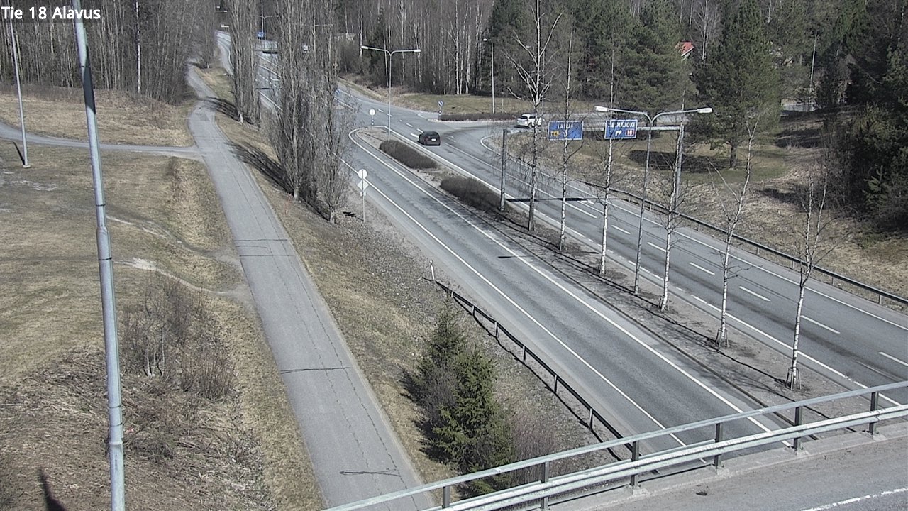Weather Camera Image Road 18 Alavus, Alavus, Etelä-Pohjanmaa