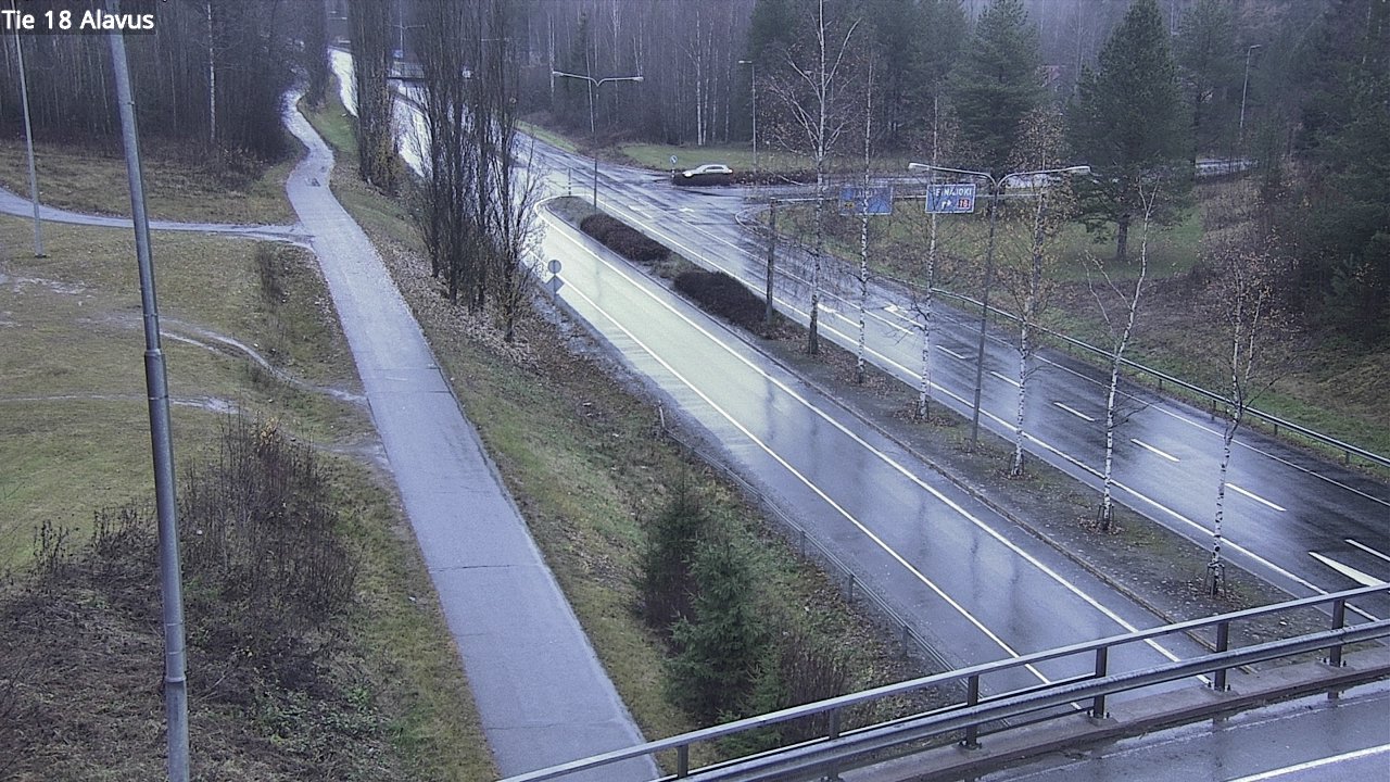 Weather Camera Image Väg 18 Alavo, Alavus, Etelä-Pohjanmaa