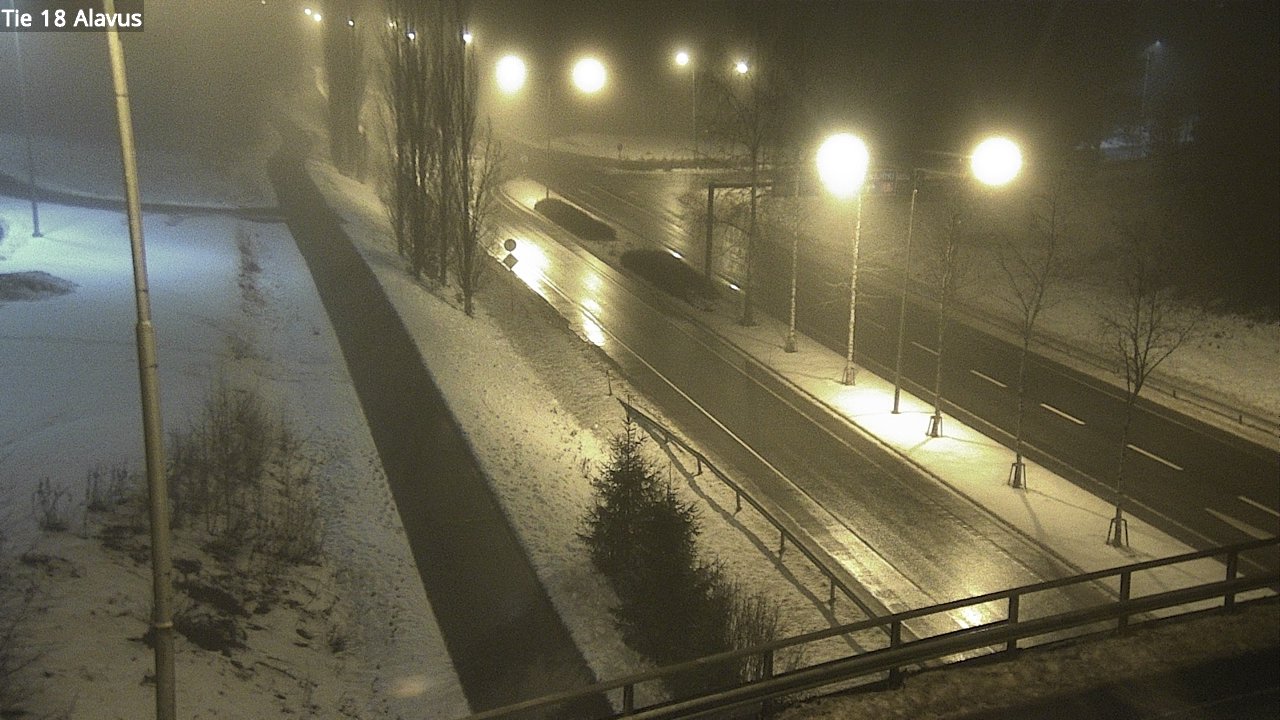 Weather Camera Image Road 18 Alavus, Alavus, Etelä-Pohjanmaa