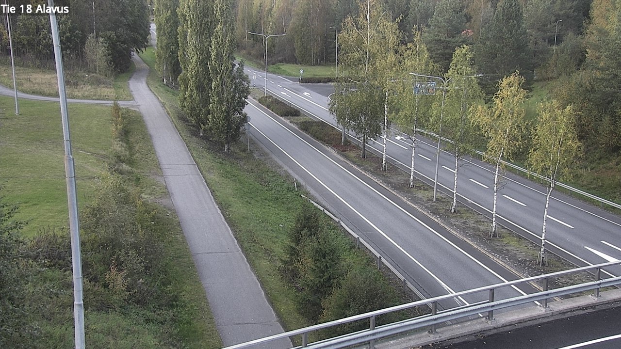 Weather Camera Image Road 18 Alavus, Alavus, Etelä-Pohjanmaa