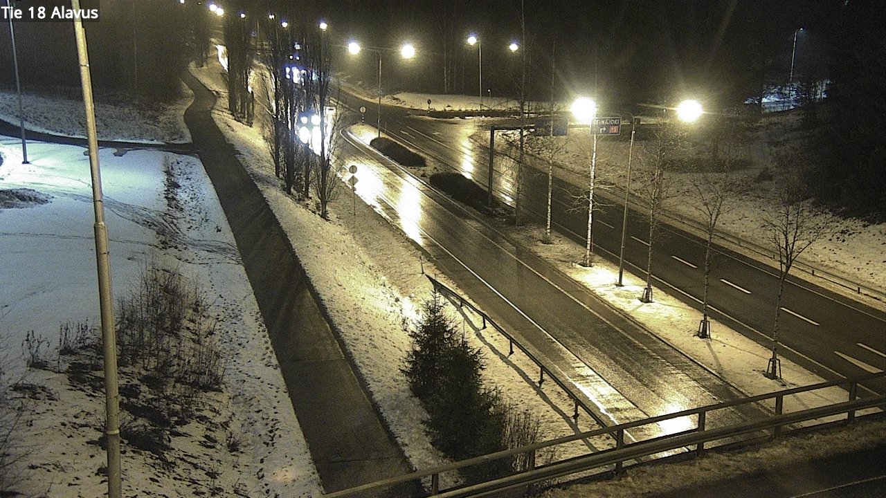 Weather Camera Image Road 18 Alavus, Alavus, Etelä-Pohjanmaa