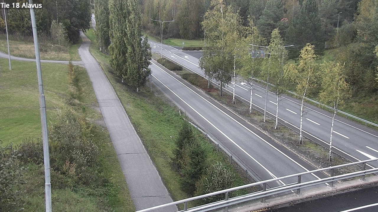 Weather Camera Image Road 18 Alavus, Alavus, Etelä-Pohjanmaa