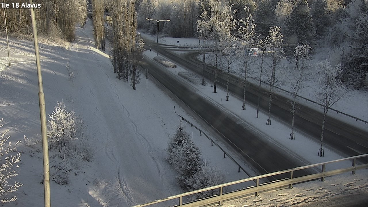 Weather Camera Image Väg 18 Alavo, Alavus, Etelä-Pohjanmaa