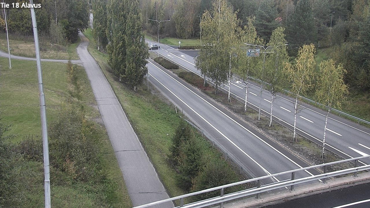 Weather Camera Image Väg 18 Alavo, Alavus, Etelä-Pohjanmaa