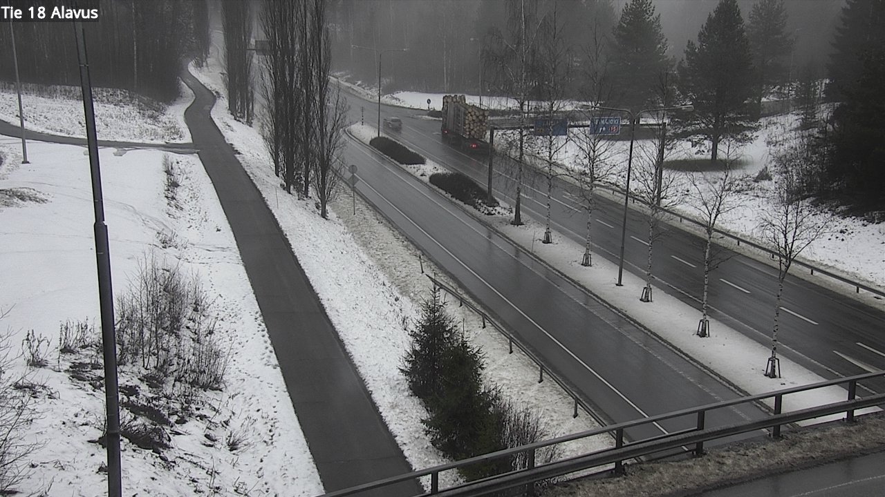 Weather Camera Image Road 18 Alavus, Alavus, Etelä-Pohjanmaa